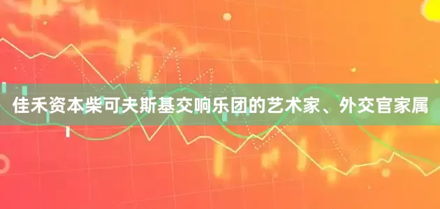 佳禾资本柴可夫斯基交响乐团的艺术家、外交官家属