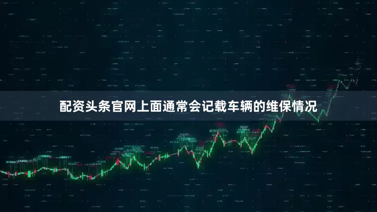 配资头条官网上面通常会记载车辆的维保情况